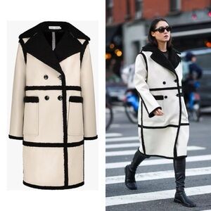 Proenza Schouler High Pile Fleece Reversible Coat​​​